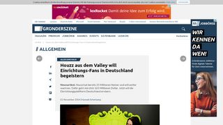
                            8. Houzz aus dem Valley will Einrichtungs-Fans in Deutschland ...