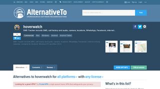 
                            6. hoverwatch Alternatives and Similar Software - AlternativeTo.net