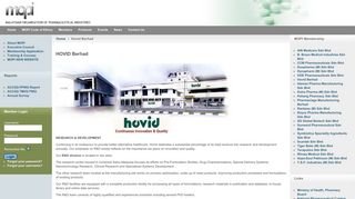 
                            5. HOVID Berhad