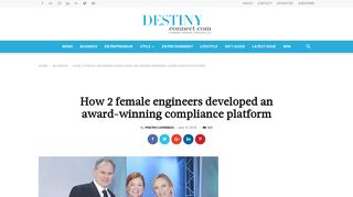 
                            7. How 2 female engineers developed an award-winning compliance ...