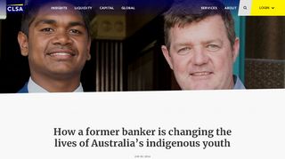 
                            11. How a former banker is changing the lives of Australia's indigenous ...