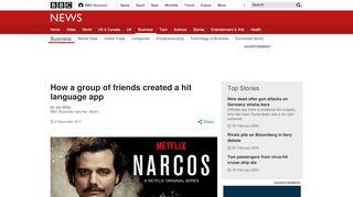 
                            7. How a group of friends created a hit language app - BBC News
