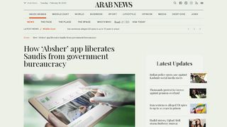 
                            9. How 'Absher' app liberates Saudis from government ...