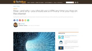 
                            10. How—and why—you should use a VPN any time you hop on the ...