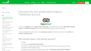 
                            13. How and why you would want to open a TripAdvisor account - Turitop