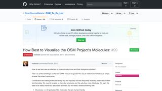 
                            8. How Best to Visualise the OSM Project's Molecules: · Issue #99 ...