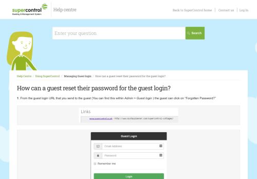 
                            12. How can a guest reset their password for the guest login? | Using ...