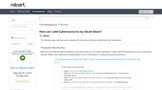 
                            12. How can I add Cybersource to my 3dcart Store? - 3dcart ...