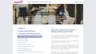 
                            12. How can I cancel the automatic renewal of my subscription? - Help ...