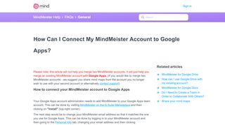 
                            8. How Can I Connect My MindMeister Account to Google Apps ...