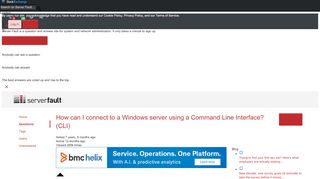 
                            7. How can I connect to a Windows server using a Command Line ...