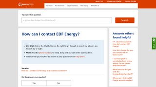 
                            12. How can I contact EDF Energy? - Meters & meter reading - Service