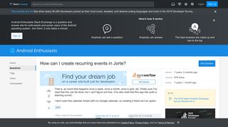 
                            11. How can I create recurring events in Jorte? - Android Enthusiasts ...