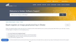 
                            10. How can I depth-register an image geophysical log in Strater ...