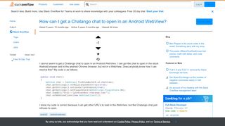 
                            11. How can I get a Chatango chat to open in an Android WebView ...