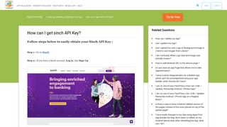 
                            12. How can I get sinch API Key - Appy Pie