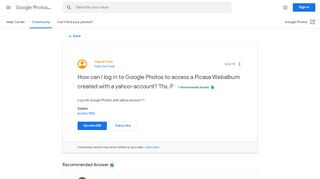 
                            4. How can I log in to Google Photos to access a Picasa Webalbum ...