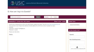 
                            12. How can I log in to Questia? - LibAnswers - Taipei American School