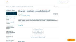 
                            5. How can I obtain an account statement? – Gatecoin