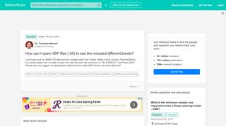 
                            13. How can I open HDF files (.h5) to see the included different bands?