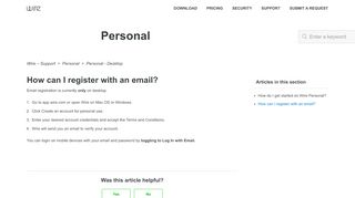
                            2. How can I register with an email? – Wire – Support