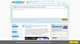 
                            8. How can I reset my password in EPRS-Philhealth? - Ask Me Fast