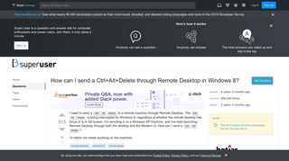 
                            3. How can I send a Ctrl+Alt+Delete through Remote Desktop in Windows ...