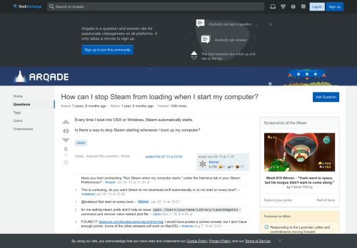 
                            9. How can I stop Steam from loading when I start my computer ...