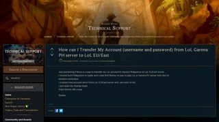 
                            12. How can I Transfer My Account (username and password) from LoL ...