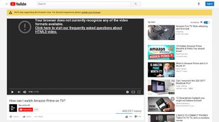 
                            6. How can I watch Amazon Prime on TV? - YouTube