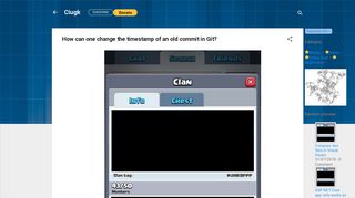 
                            11. How can one change the timestamp of an old commit in Git? - Ciugk