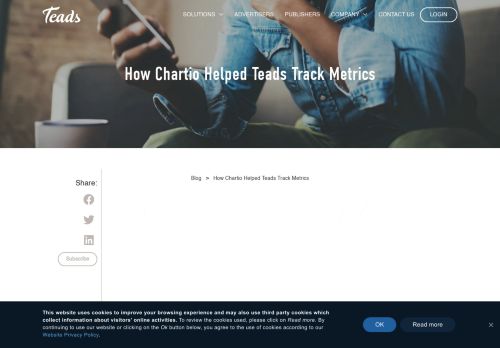 
                            12. How Chartio Helped Teads Track Metrics | Teads.tv