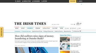 
                            11. How did auditors miss signs of money laundering at Danske Bank?