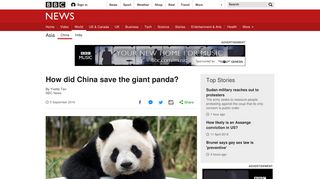 
                            12. How did China save the giant panda? - BBC News