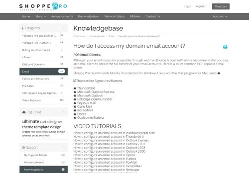 
                            4. How do I access my domain email account? - Knowledgebase ...
