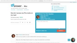 
                            9. How do I access my FSMail02/FSMail 02 on my ... - JustAnswer UK