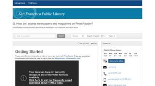 
                            11. How do I access newspapers and magazines on PressReader? - FAQ
