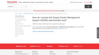 
                            12. How do I access the Supply Center Management System (SCMS ...