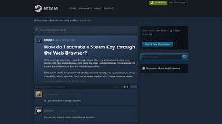 
                            3. How do i activate a Steam Key through the Web Browser? :: Help and ...