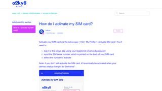 
                            4. How do I activate my SIM card? – ookyo FAQ