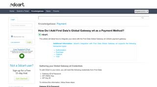 
                            13. How Do I Add First Data's Global Gateway e4 as a Payment Method?