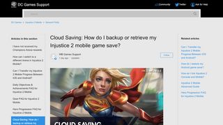 
                            5. How do I backup or retrieve my Injustice 2 mobile game save? – DC ...