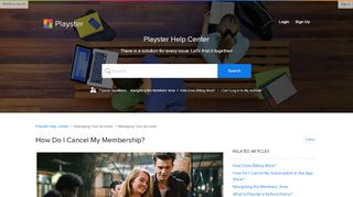 
                            11. How Do I Cancel My Membership? – Playster Help Center