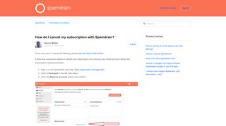 
                            9. How do I cancel my subscription with SpamDrain? – SpamDrain