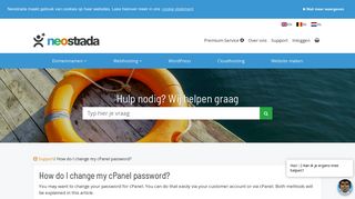 
                            8. How do I change my cPanel password? | Neostrada