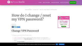 
                            12. How do I change / reset my VPN password? : My Private Network