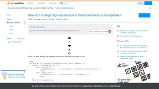 
                            7. How do I change sign-up fee text in WooCommerce Subscriptions ...