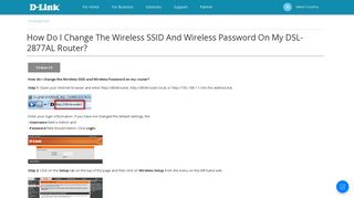 
                            10. How do I change the Wireless SSID and Wireless Password on my ...