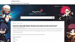 
                            8. How do I chat with Nexon America and what are the chat ...