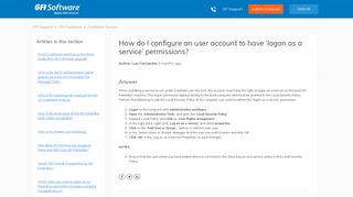 
                            12. How do I configure an user account to have 'logon as a service ...